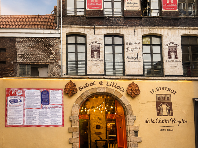 LE BISTROT de la ch'tite BRIGITTE rue Saint-Étienne LILLE LE BISTROT de la chtite Brigitte 02